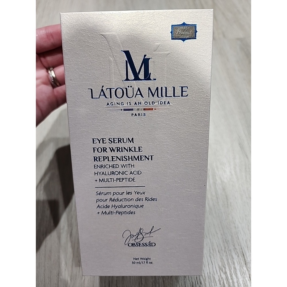 Latoua MilleEye Serum for Wrinkle Replenishment Hyaluronic Acid + Multi-Peptide